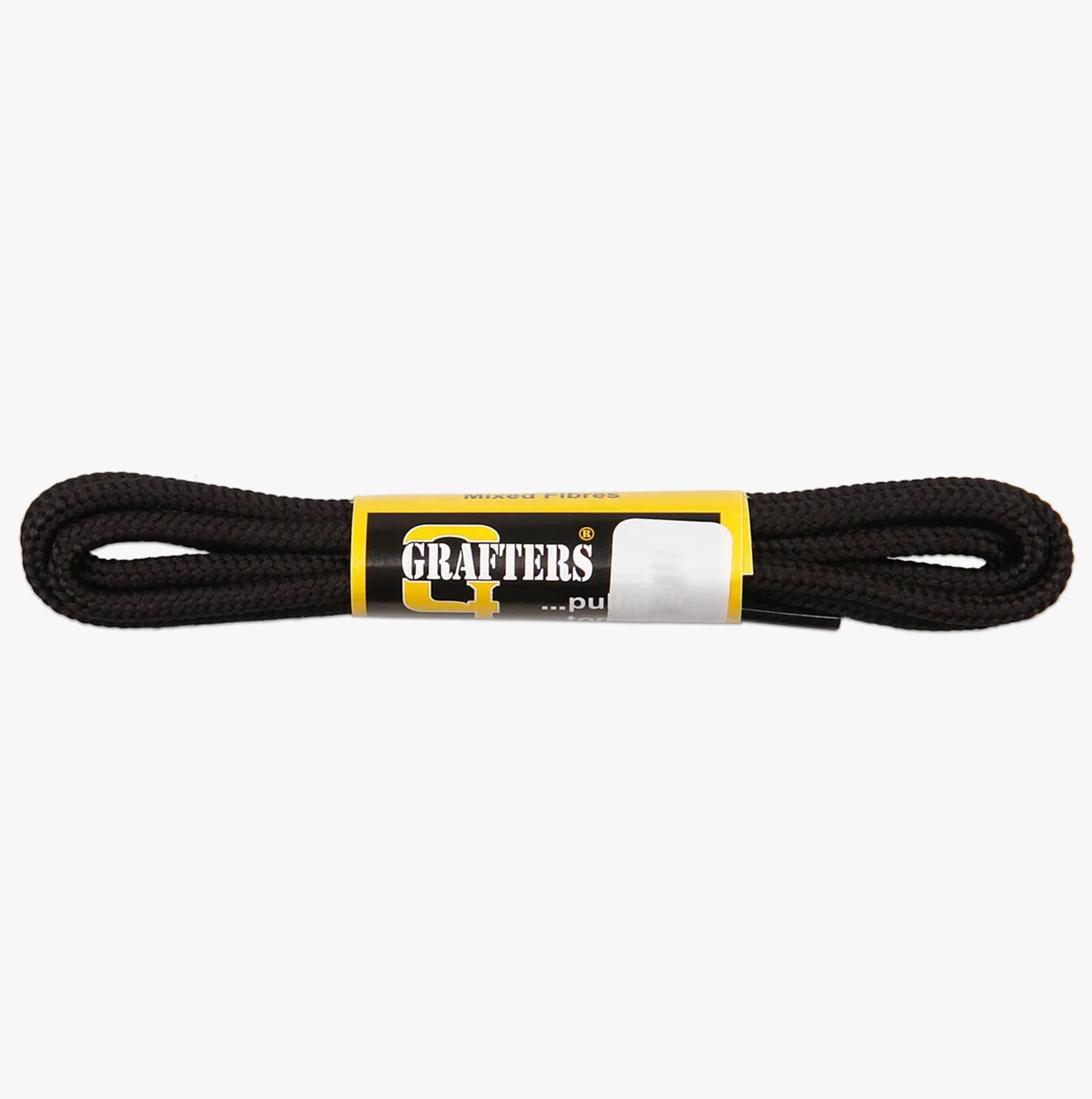 Grafters 100cm Flat Trainer Laces - Sleek Black Performance Upgrade