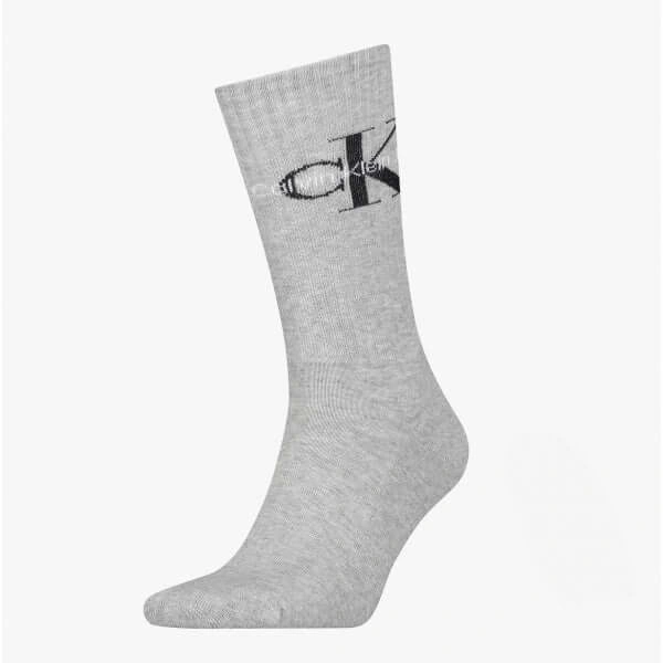 Calvin Klein Logo Trainer Socks – Grey Style Comfort